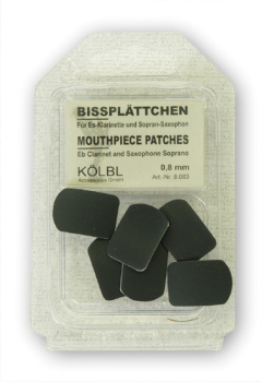 KÖLBL Bißplatten Es-Klarinette/Sopransax