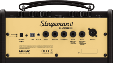 NUX - MNU STAGEMAN2-AC80 Akustik Akku Amp