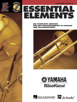 ESSENTIAL ELEMENTS BD.2, Posaune