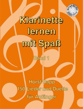 Rapp, H., Klarinette lernen mit Spaß 1 mit CD