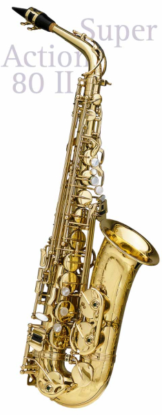 SELMER Altsaxophon SA 80 / II Goldlack