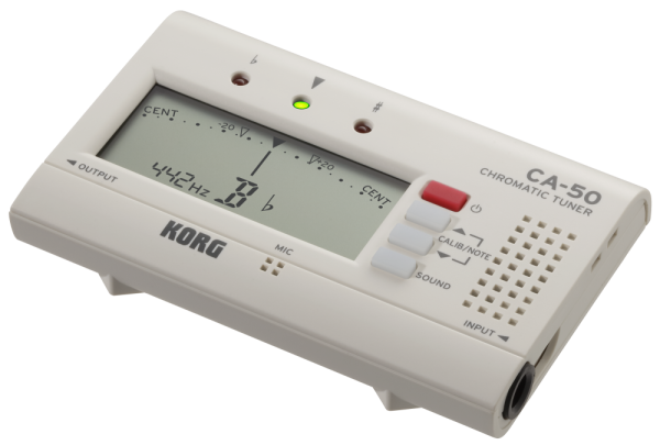 KORG Auto Chromatic Tuner CA-50, weiß