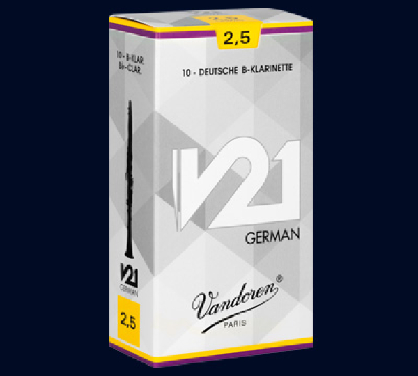 VANDOREN B-Klarinetten-Blätter V21 deutsch St.2.5