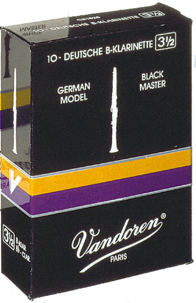 VANDOREN B-Klarinetten-Blätter deutsch St.2. BLACK Master