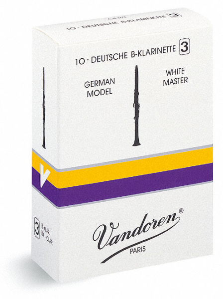 VANDOREN B-Klarinetten-Blätter deutsch St.2 White Master