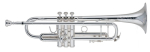BACH Trompete Stradivarius ML 190-S43 versilbert