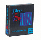 RICO Select Jazz Baritonsaxophonblätter UNFILED, Stärke 4 Ha